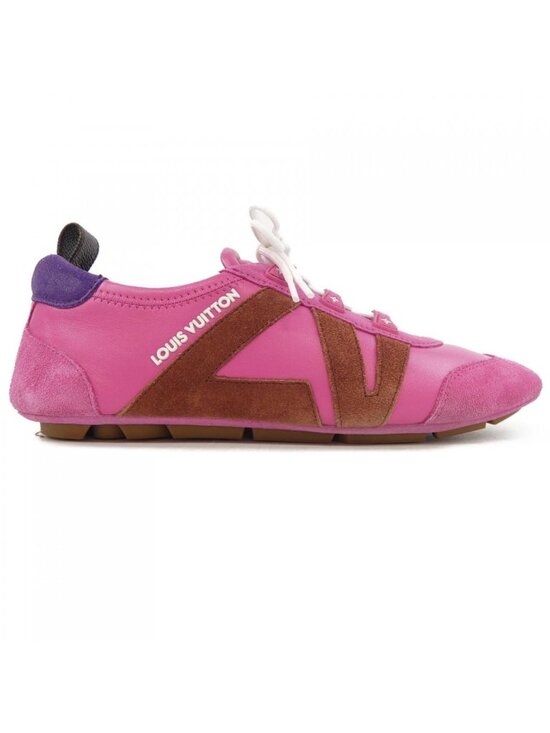 Louis Vuitton Shoes - Louis Vuitton LV Sneakers Leather Suede